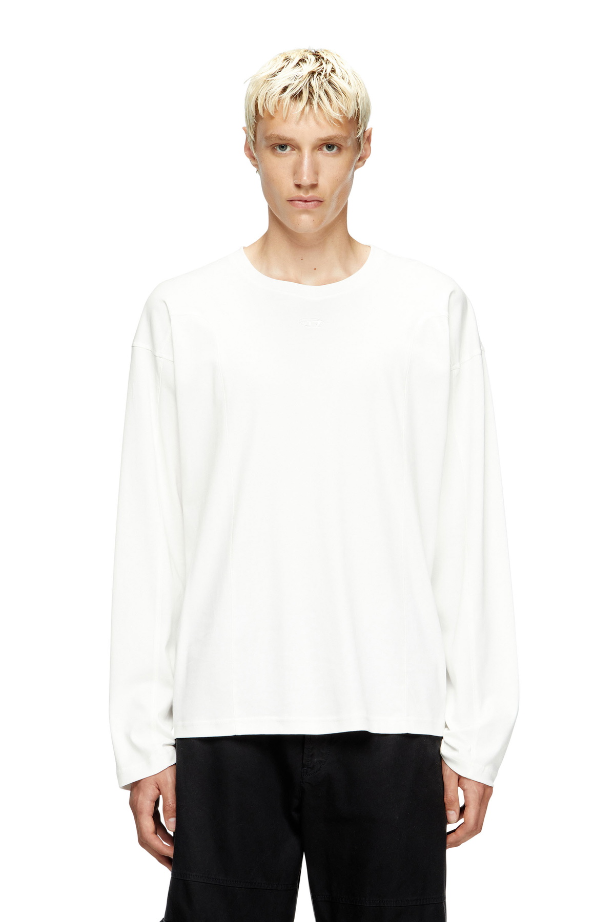 Diesel T-shirt with apple core print - T-Shirts Mens in