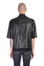 Salvatore Santoro Shirt In Black Leather