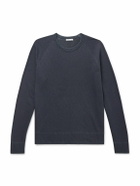 James Perse - Cotton-Jersey Sweatshirt - Blue