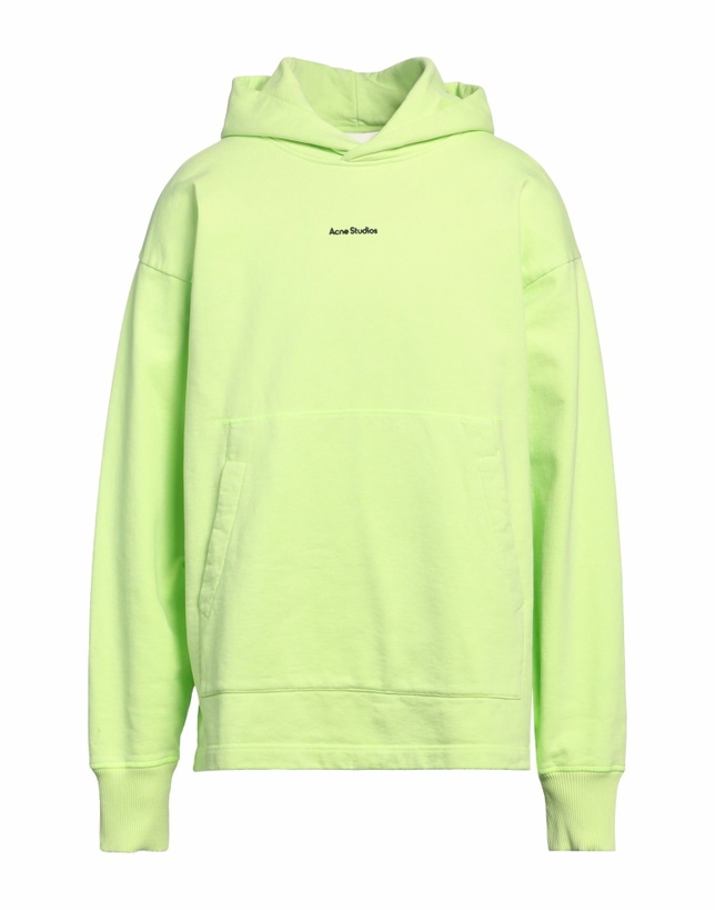 Photo: Acne Studios Mens Sweatshirt Lime in Green