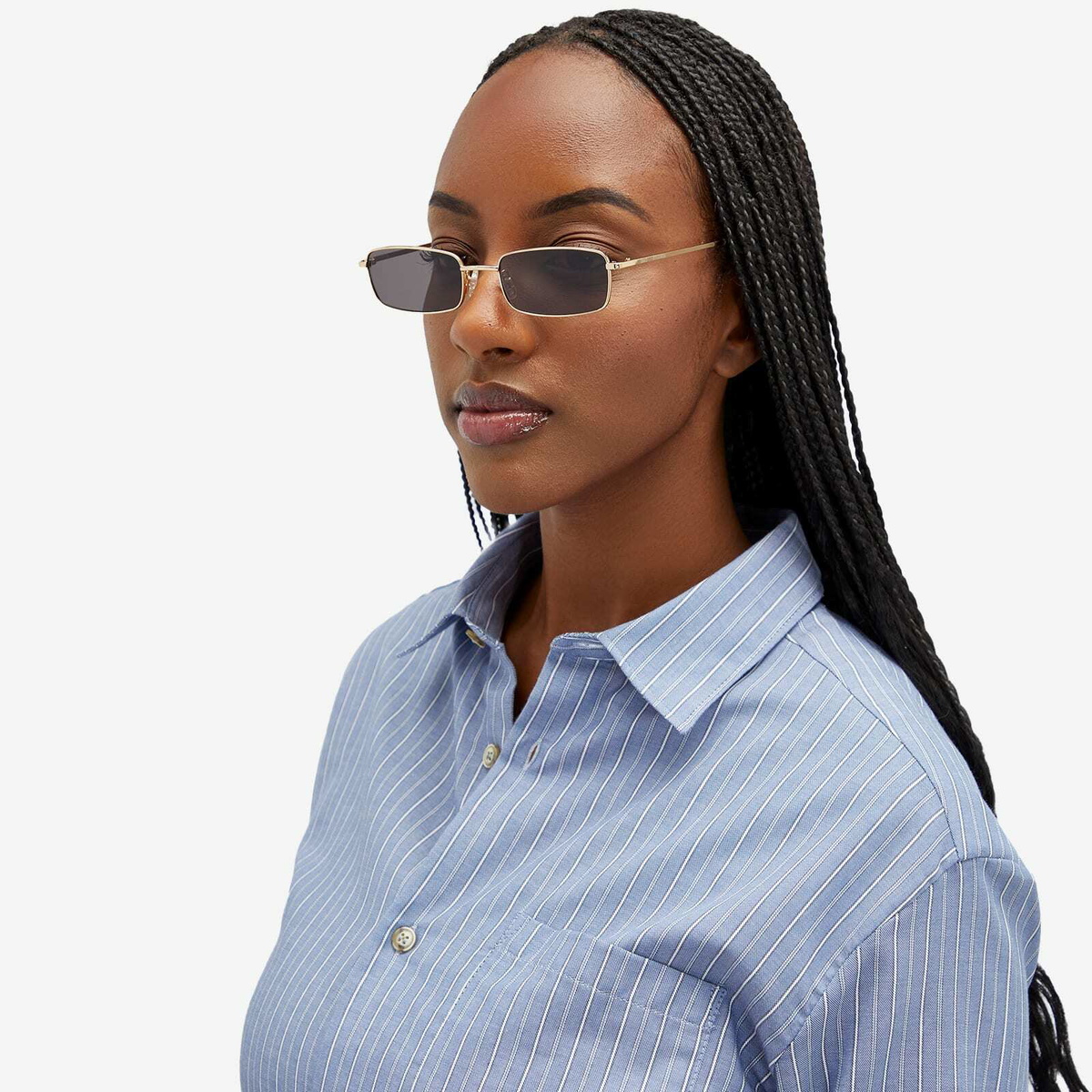 DMY Studios Women's Olsen Sunglasses in Dark Grey 