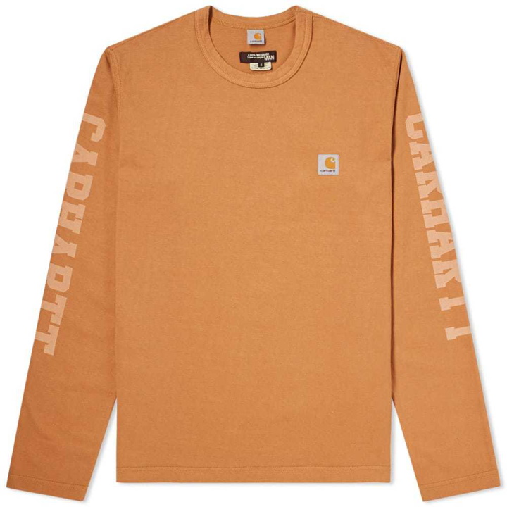 Photo: Junya Watanabe MAN x Carhartt Long Sleeve Tee Orange