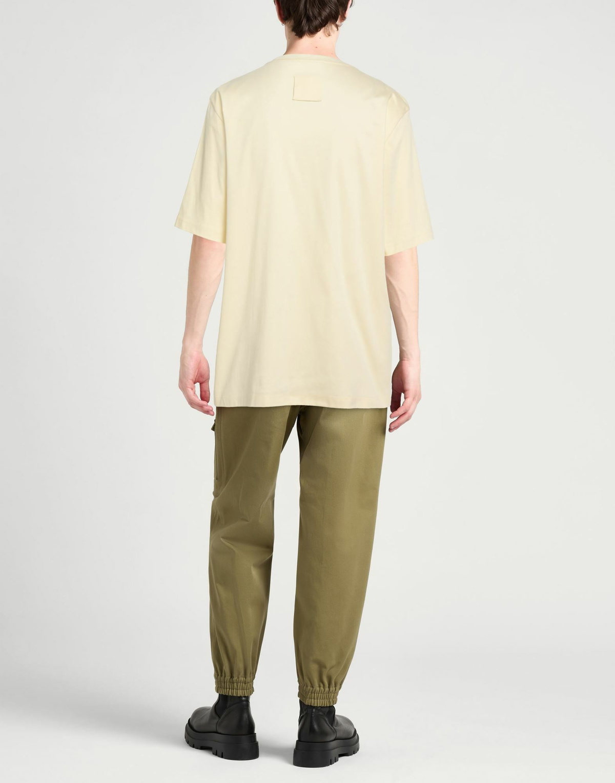 Lanvin Mens T-shirt in Beige