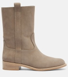 Aquazzura Cavalière suede ankle boots