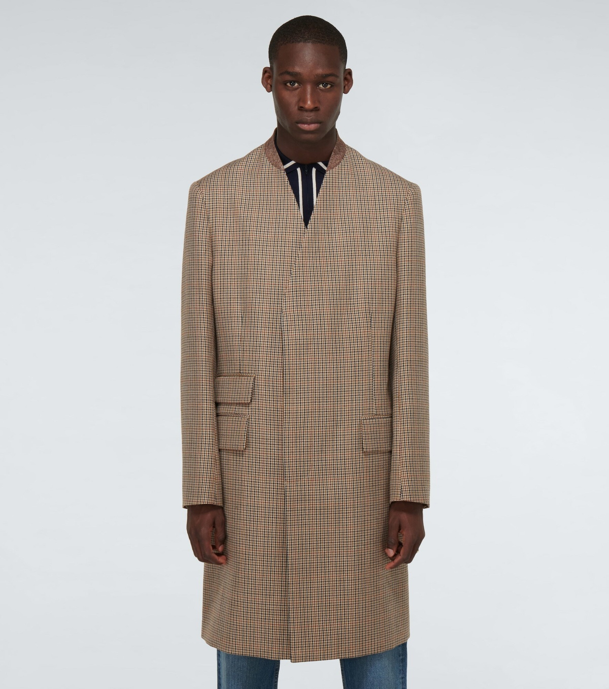 Maison Margiela - Houndstooth wool coat Maison Margiela