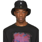 Marcelo Burlon County of Milan Black Starter Edition Label Bucket Hat