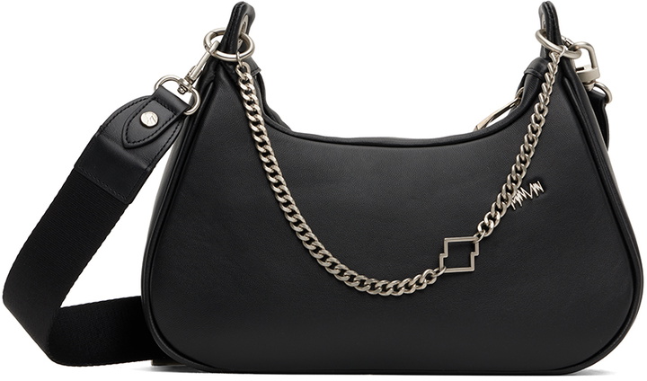 Photo: ADER error Black Leather Bag