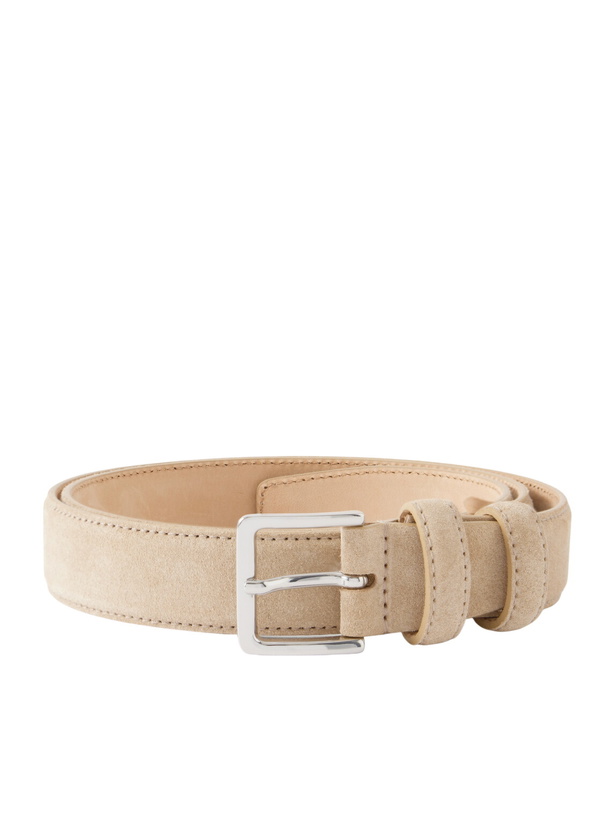 Photo: Mr P. - 3cm Suede Belt - Neutrals