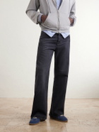 Maison Margiela - Replica Suede-Trimmed Leather Sneakers - Blue