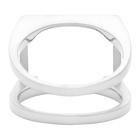 Maison Margiela Silver 4-Stitches Ring