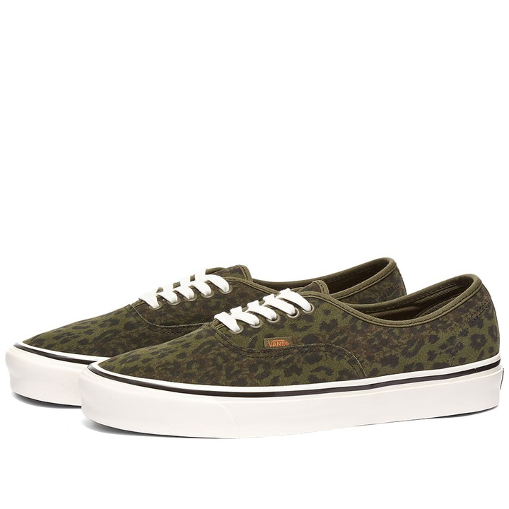 Photo: Vans UA Authentic 44 DX Sneakers in Leopard Camo/Grape Leaf