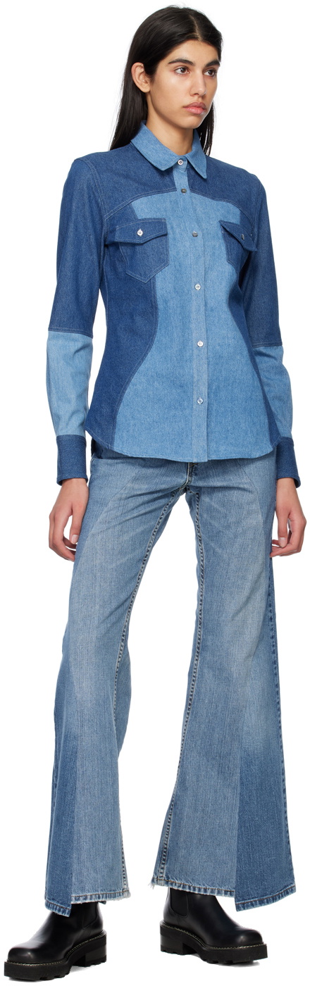 Gabriela Hearst Blue E.L.V. DENIM Edition Foster Jeans