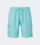 Vilebrequin Baie linen Bermuda shorts