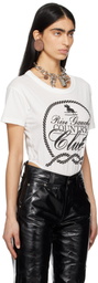 VAQUERA White 'Country Club' Bodysuit