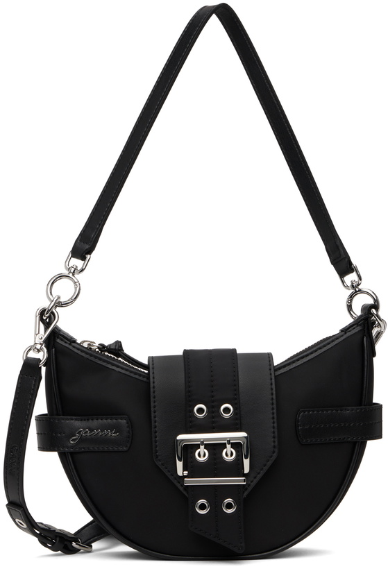 Photo: GANNI Black Small Bucky Crossbody Bag