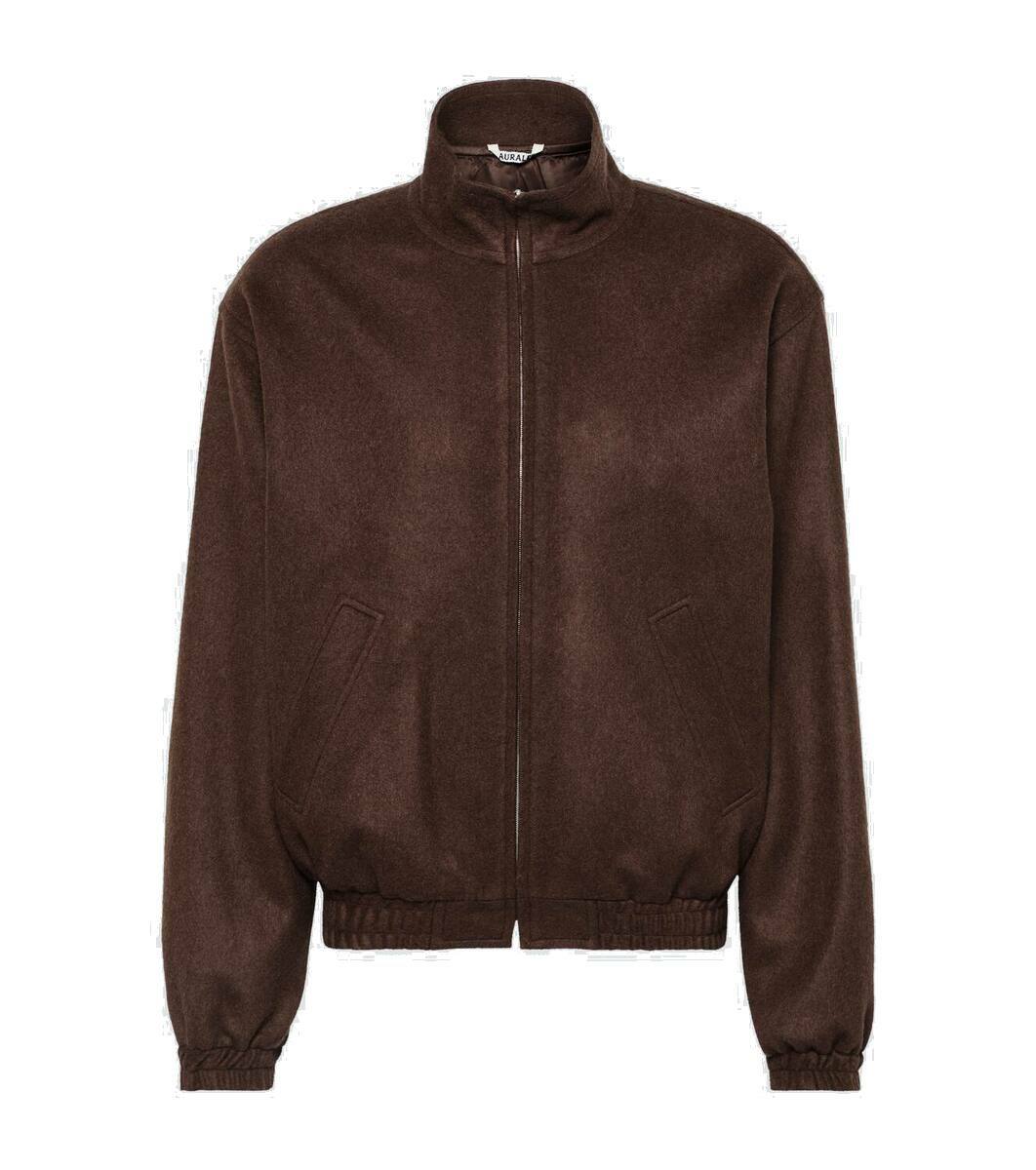 Auralee Camel hair blouson Auralee