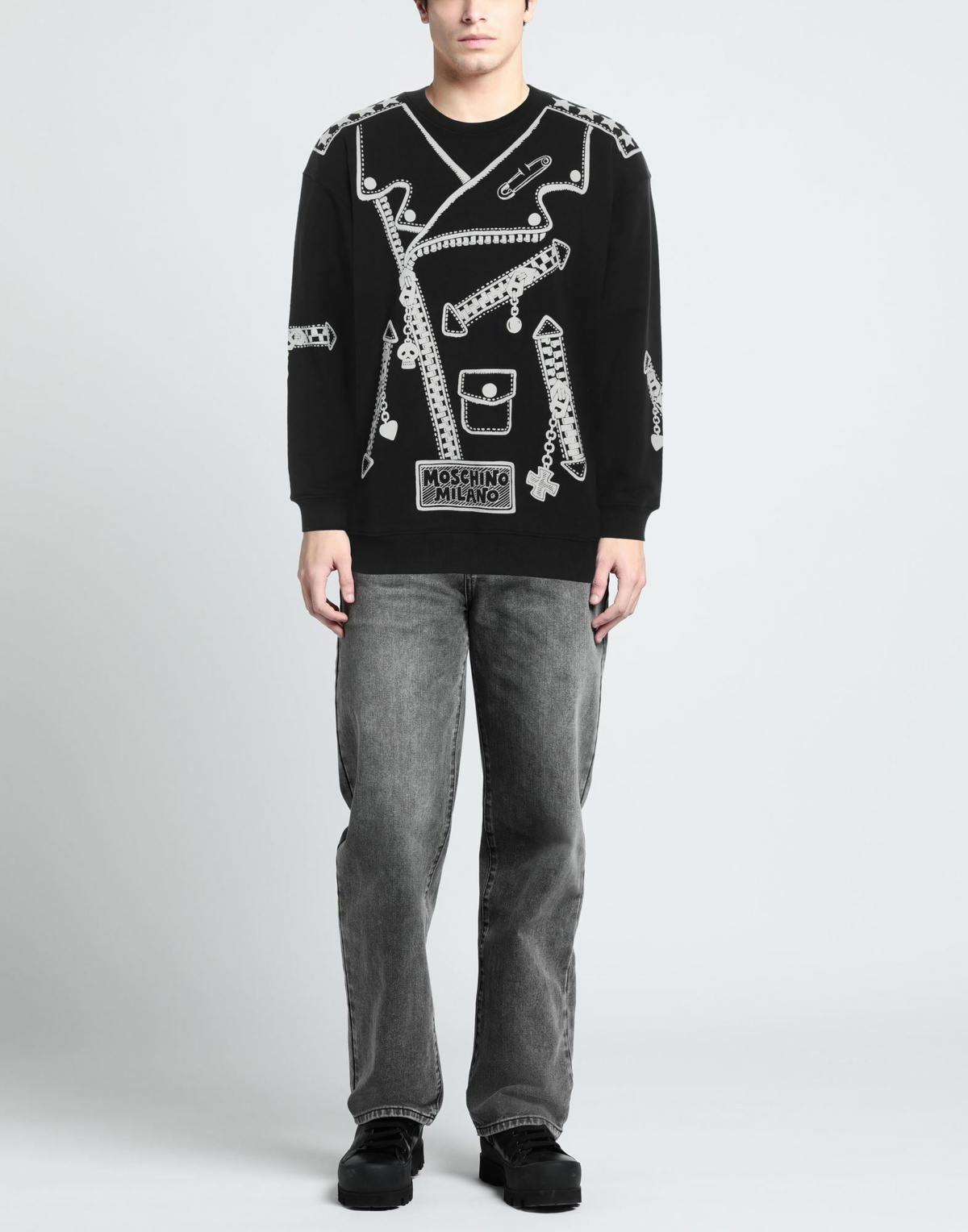 Moschino Mens Sweatshirt in Black