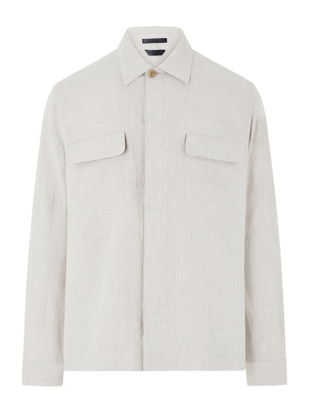 Photo: Sunspel - Linen Overshirt - Neutrals
