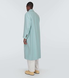 Ami Paris Oversized wool-blend gabardine coat