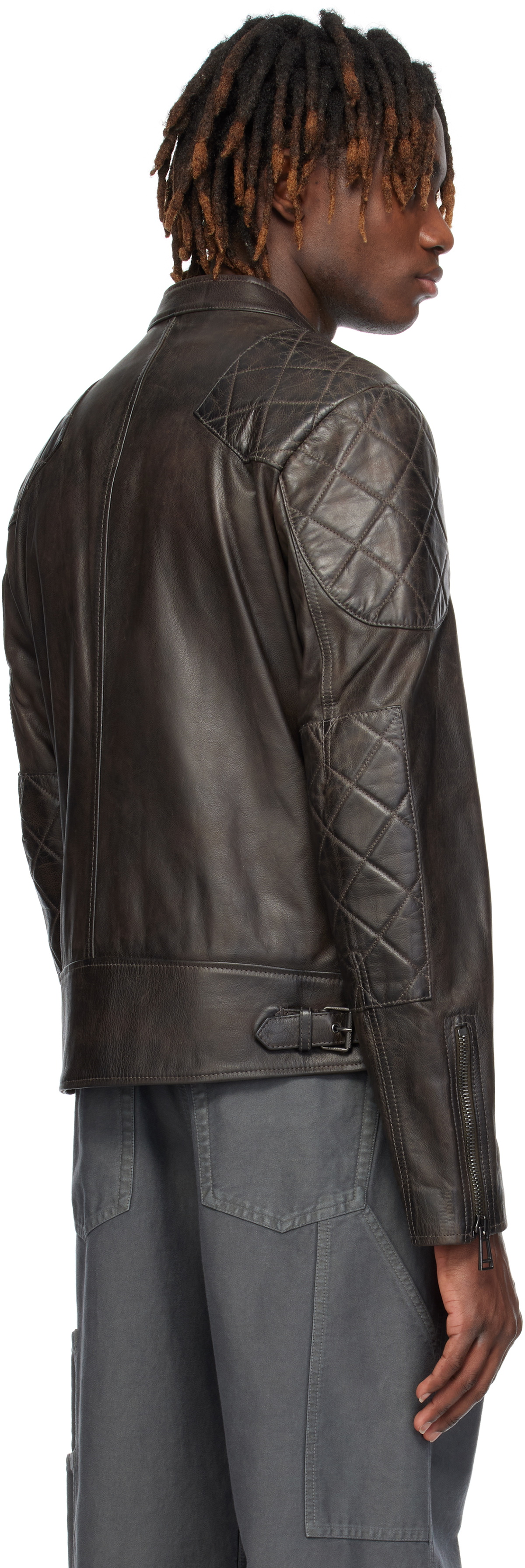 Belstaff Brown Legacy Outlaw Leather Jacket
