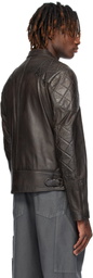 Belstaff Brown Legacy Outlaw Leather Jacket