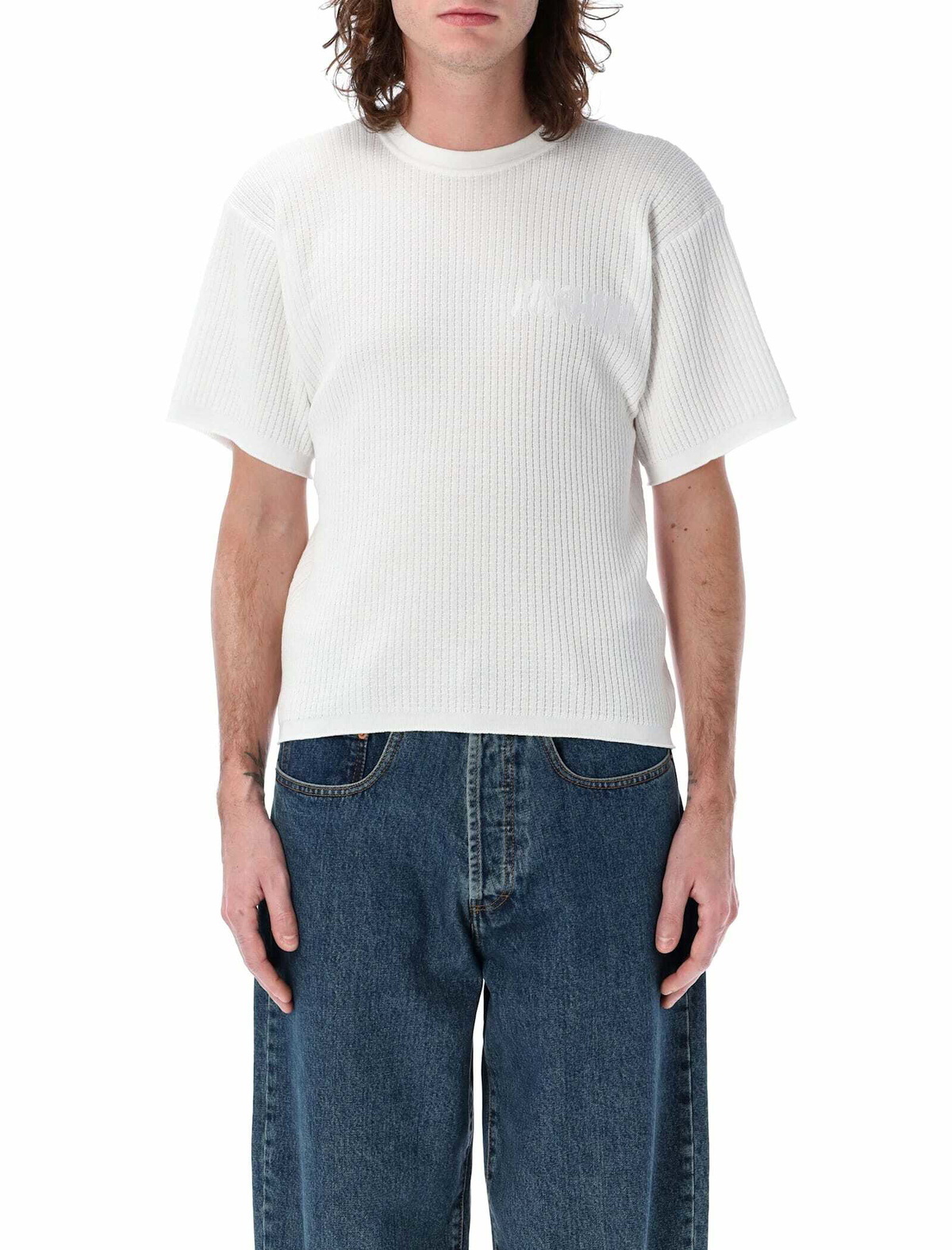 Magliano Off-White 'I Suffer' Long Sleeve T-Shirt Magliano Magliano Off-White 'I Suffer' Long Sleeve T-Shirt Magliano