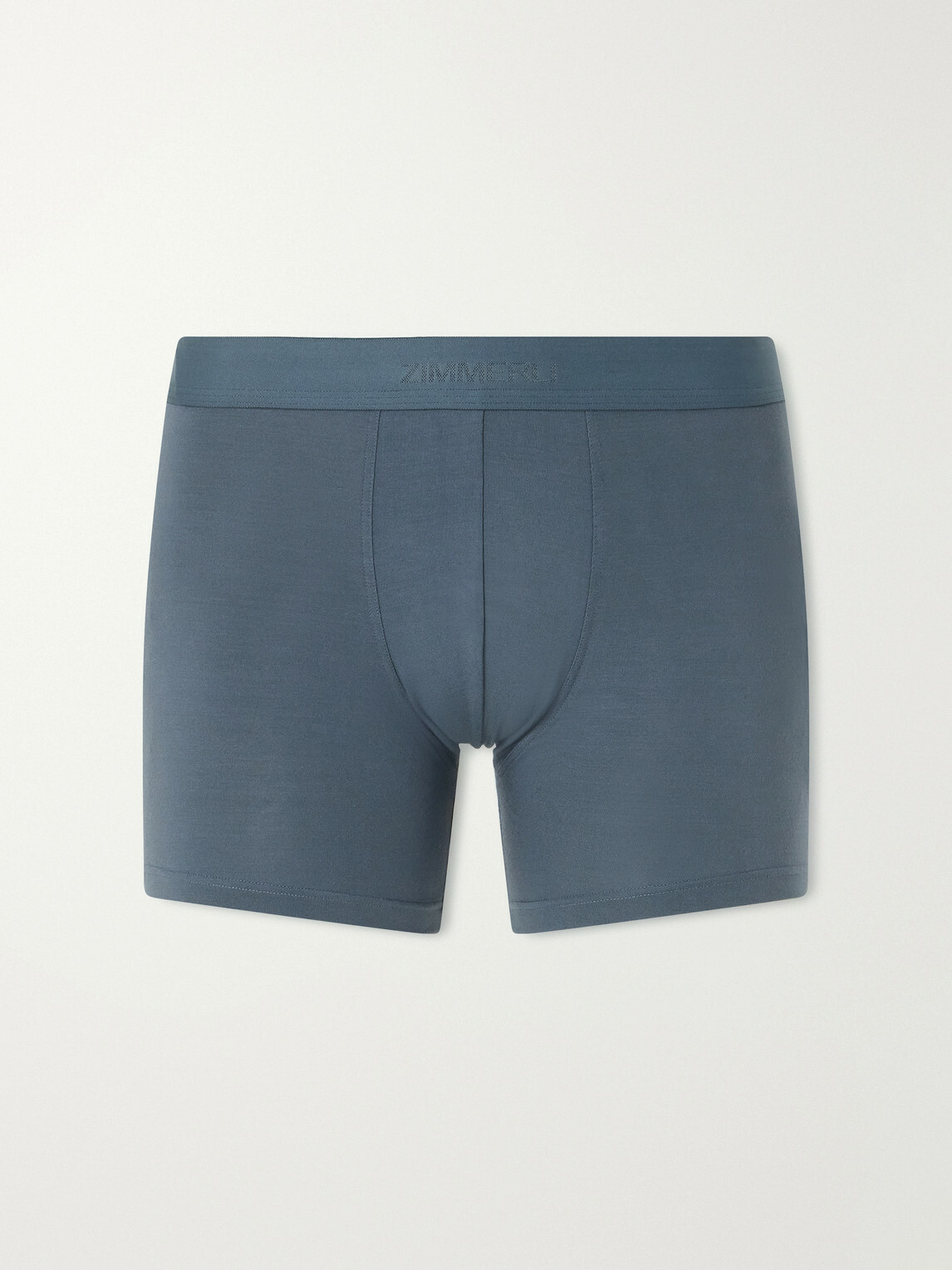Zimmerli - Pureness Stretch-Micro Modal Boxer Briefs - Blue
