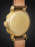 Vacheron Constantin - Les Collectionneurs Vintage 1948 4178 Hand-Wound Chronograph 36mm 18-Karat Gold and Leather Watch, Ref. No. VMX12J3283