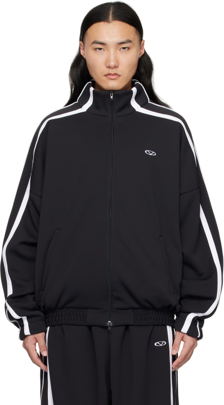 Vetements Navy Umbro Edition Logo Tape Track Jacket Vetements