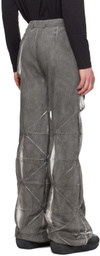 Uncertain Factor Gray Dustman Particle Storm Cargo Pants