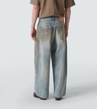 Acne Studios Distressed wide-leg jeans