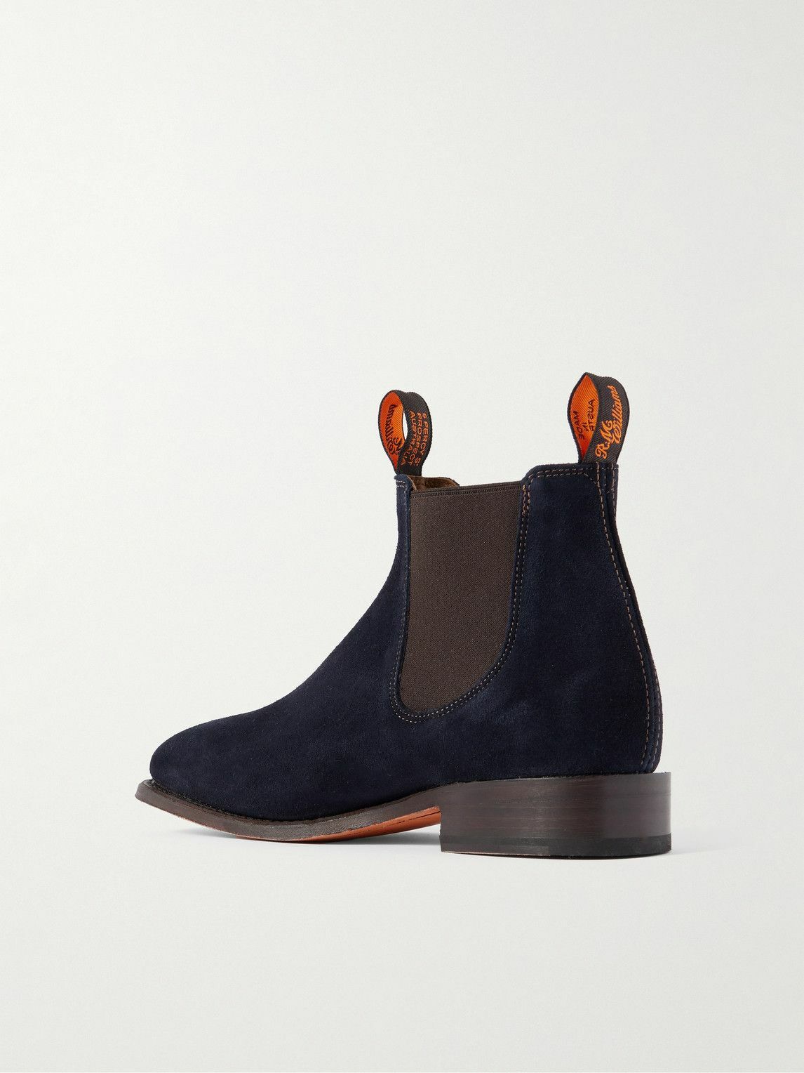 R.M.Williams - Heritage Suede Chelsea Boots - Blue