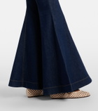 Zimmermann Luna belted flared jeans