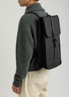 Rains Rubberised Backpack - Black - One Size