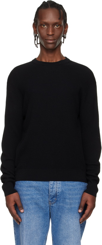 Photo: Studio Nicholson Black Portland Knit Sweater