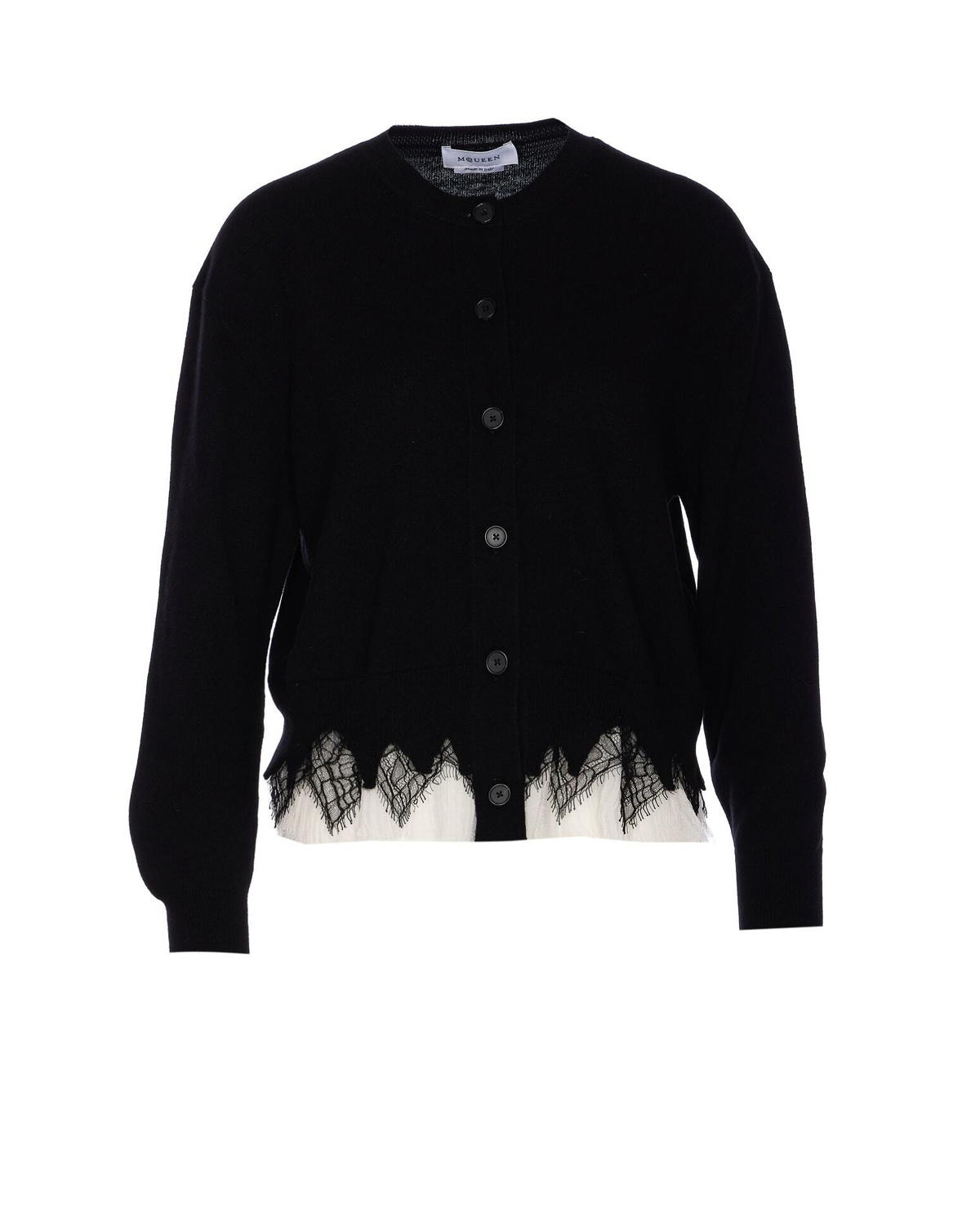 トップス ALEXANDRER McQUEEN / Blouson cardigan Alexander McQueen Cobweb Lace Cardigan Alexander McQueen