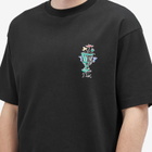 Drôle de Monsieur Men's Vase Logo T-Shirt in Black