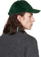 De Bonne Facture Green Embroidered Cap