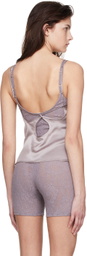 Araks SSENSE Exclusive Grey Silk Camisole