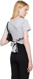 Conner Ives Gray Kylie T-Shirt