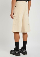 Honor The Gift Gears Woven Cotton Shorts Cream