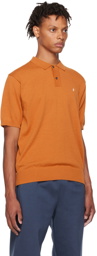 Stüssy Orange Cotton Polo