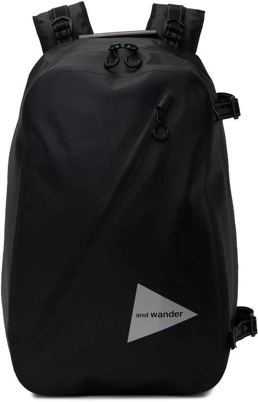 Photo: and wander Black Waterproof Backpack