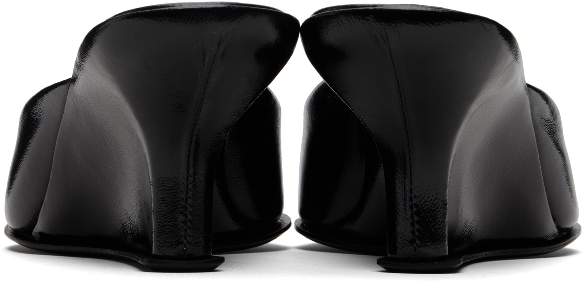 BY FAR Black Caroo Heeled Sandals