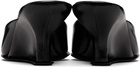 BY FAR Black Caroo Heeled Sandals