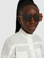 CHLOÉ Zelie Squared Acetate Sunglasses
