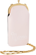 Marni Pink & Black Cindy Mobile Pouch