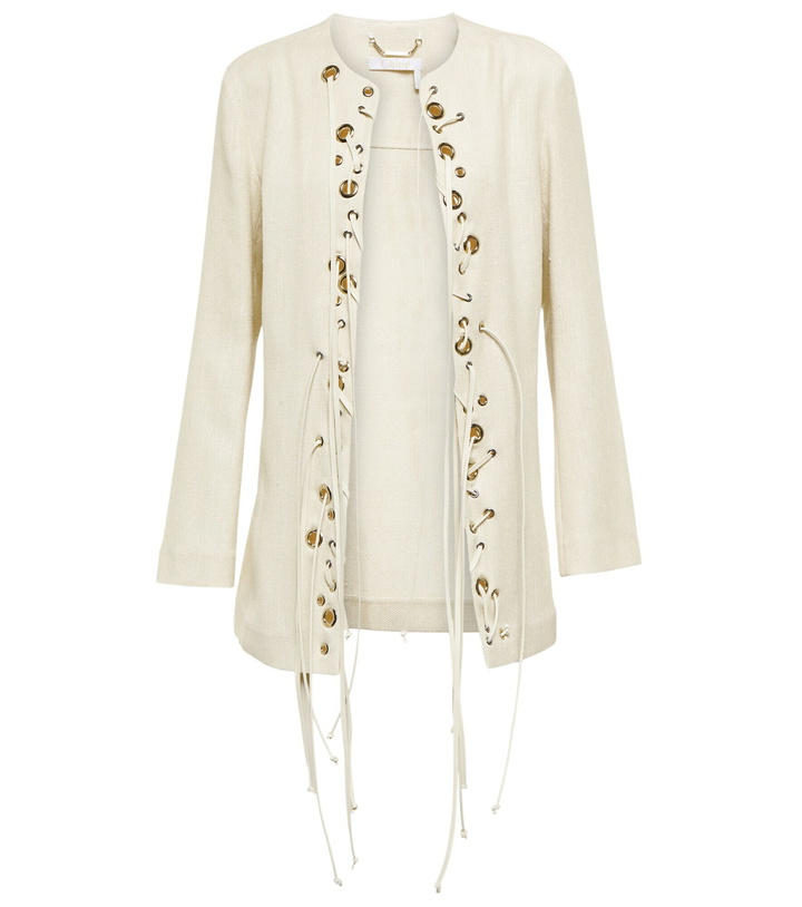 Photo: Chloe - Embellished silk-blend cardigan