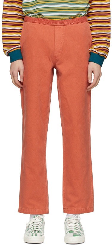 Photo: Brain Dead Orange Carpenter Trousers