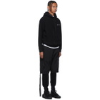 Unravel Black Bones Hoodie